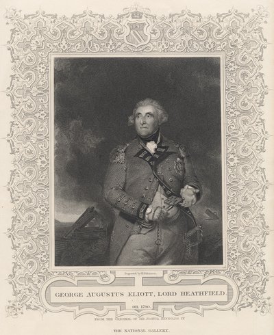 George Augustus Eliott, ensimmäinen paroni Heathfield tekijältä Joshua Reynolds