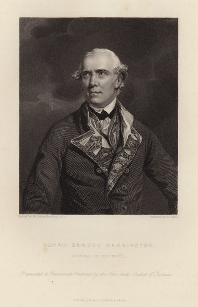Arvoisa Samuel Barrington tekijältä Joshua Reynolds