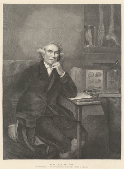 John Hunter, FRS tekijältä Joshua Reynolds