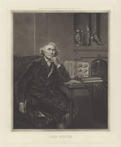 John Hunter, skotlantilainen kirurgi tekijältä Joshua Reynolds