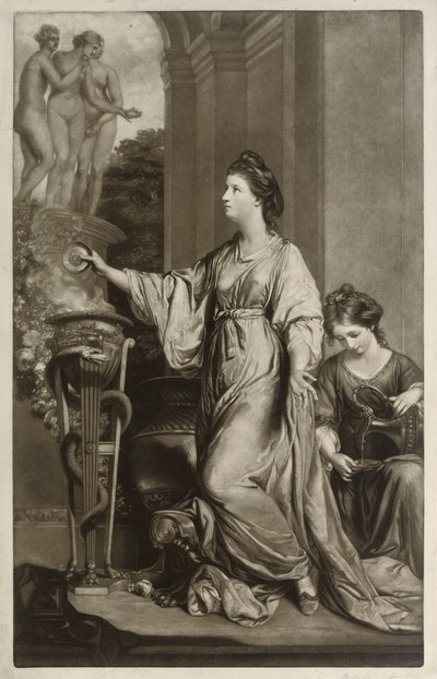 Lady Sarah Bunbury, tekijältä Joshua Reynolds