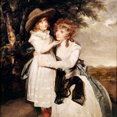 Neiti Cocks ja hänen veljentytär tekijältä Joshua Reynolds