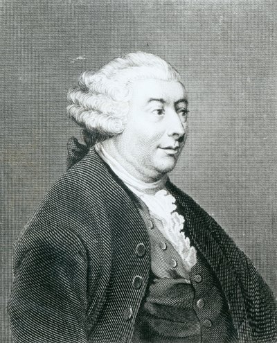 David Humen muotokuva, kaivertanut William Henry Worthington tekijältä Joshua Reynolds