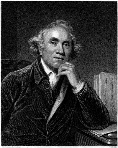John Hunterin muotokuva, kaivertanut William Holl, noin 1830-luku tekijältä Joshua Reynolds