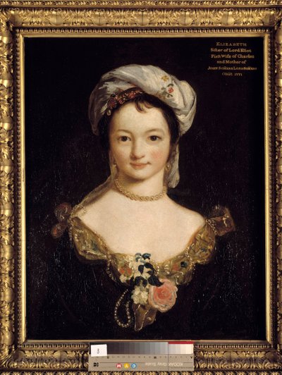 Muotokuva neiti Elisabeth Eliotista Joshua Reynoldsin maalaus (1723-1792) tekijältä Joshua Reynolds