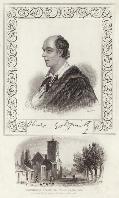 Oliver Goldsmithin muotokuva tekijältä Joshua Reynolds