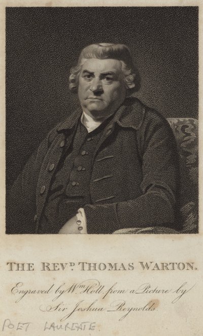 Thomas Wartonin muotokuva tekijältä Joshua Reynolds