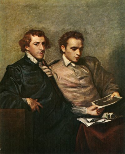 Kahden herran muotokuva, c1778, c1912 tekijältä Joshua Reynolds
