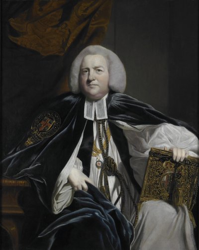 Robert Hay Drummond, D. D. Yorkin arkkipiispa ja ritarikunnan kansleri. tekijältä Joshua Reynolds