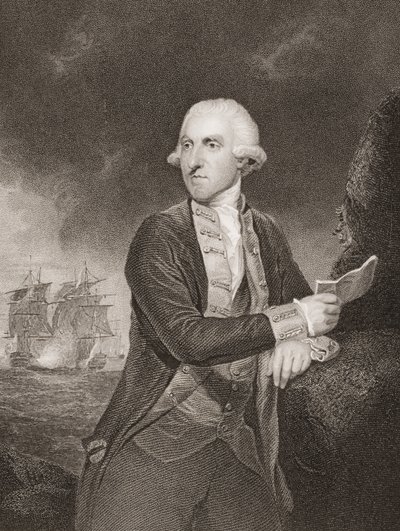 Samuel Hood, 1. varakreivi Hood, kuvitus teoksesta "England