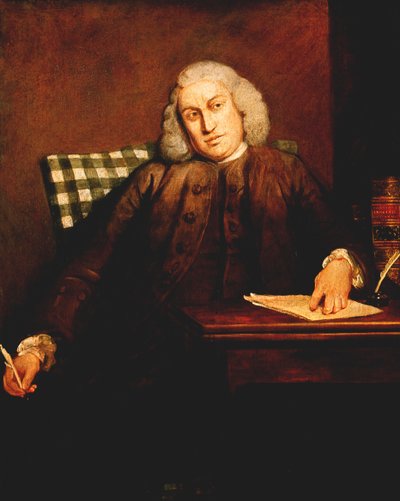 Samuel Johnson, englantilainen kirjainmies, 1756-1757 tekijältä Joshua Reynolds