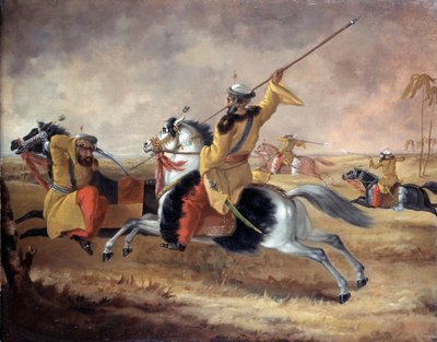 Skinnersin hevonen harjoituksissa, noin 1840 tekijältä Joshua Reynolds