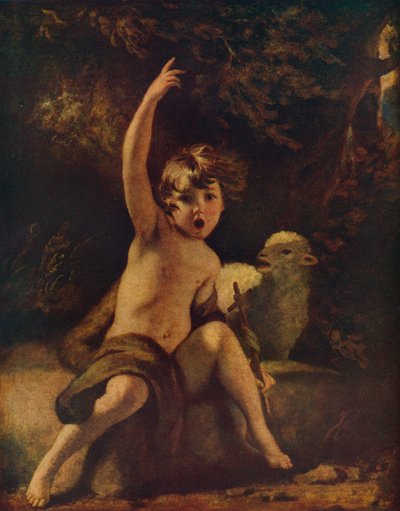 St. John in the Wilderness, n. 1776 tekijältä Joshua Reynolds