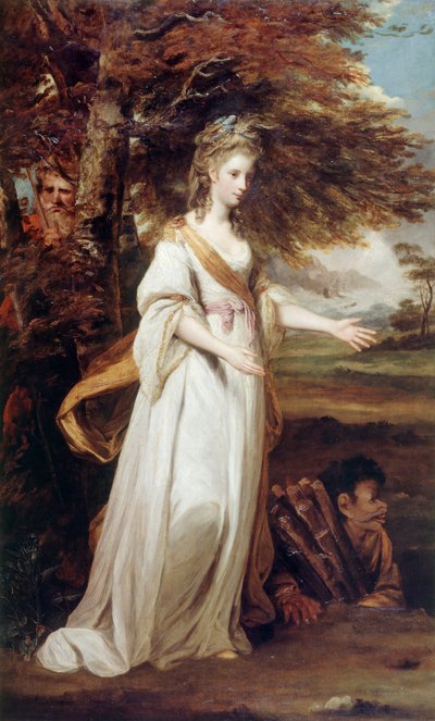 The Hon Mrs. Tollemache "Mirandana" tekijältä Joshua Reynolds