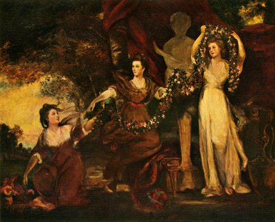 Kolme armoa, 1773, c1912 tekijältä Joshua Reynolds