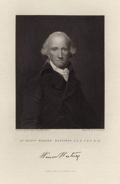 Warren Hastings tekijältä Joshua Reynolds