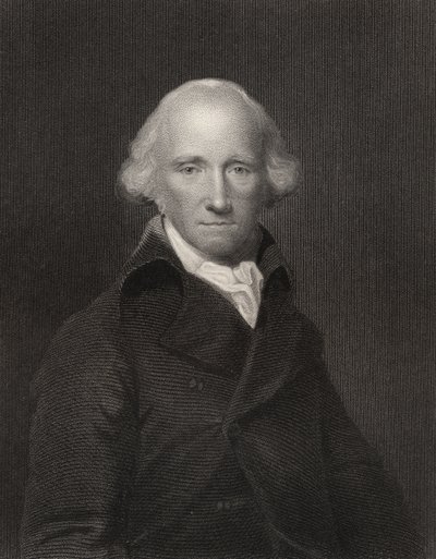 Warren Hastings, kaiverrettu H. Robinson, National Portrait Gallerysta, osa III, julkaistu noin 1835 tekijältä Joshua Reynolds