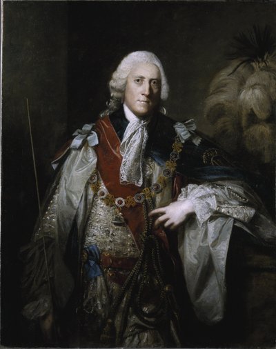 William Cavendish, 4. Devonshiren herttua (öljy kankaalle) tekijältä Joshua Reynolds