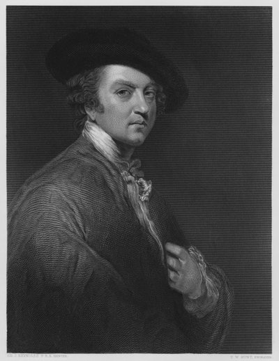 Sir Joshua Reynolds, kuvasta Vernon Galleryssä tekijältä Joshua after Reynolds