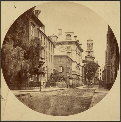 Chauncy Street alkaen Exeter Place tekijältä Josiah Johnson Hawes