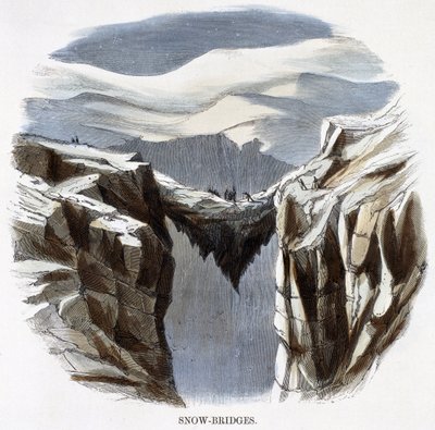 Lumisillat, luonnonilmiöistä, 1849 tekijältä Josiah Wood Whymper