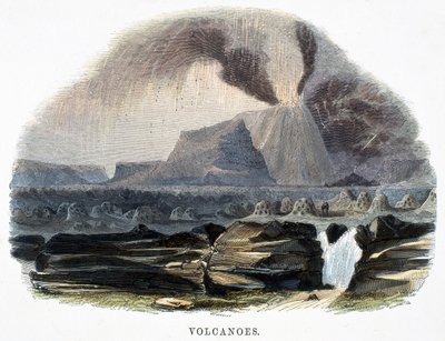 Tulivuoret, luonnonilmiöistä, 1849 tekijältä Josiah Wood Whymper