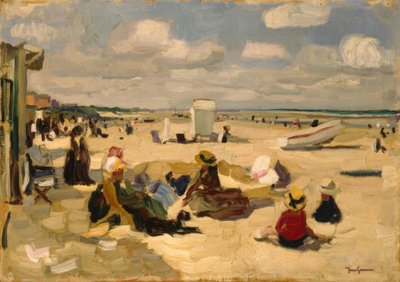 J. Goossens, Strand von La Panne tekijältä Josse Goossens