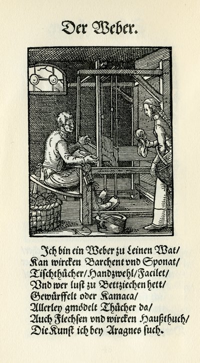 Weaver tekijältä Jost Amman