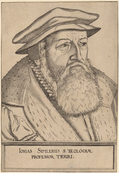 Josias Simler. tekijältä Jost Ammon