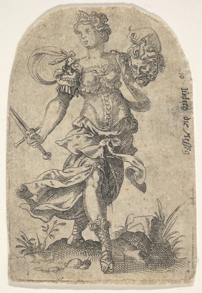 Judith, Vanhan testamentin tunnetuista naisista, 1568-96. tekijältä Jost Ammon