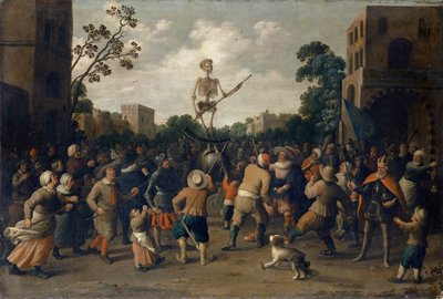 Taistelu kuolemaa vastaan, 1625. tekijältä Jost Cornelisz Droochsloot
