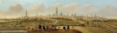Näkymä Utrechtin kaupunkiin, n. 1650-1660 tekijältä Jost Cornelisz Droochsloot