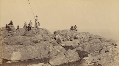 [Yksityinen juhla Monadnock-vuoren huipulla] tekijältä Jotham A. French
