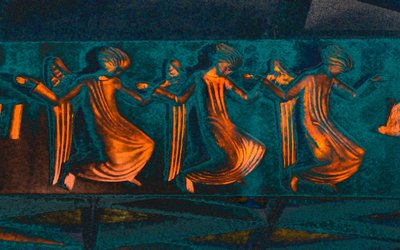 Annunciation, sarjasta Annunciation, 2016 (valokuvapaino) (kuva) tekijältä Joy Lions