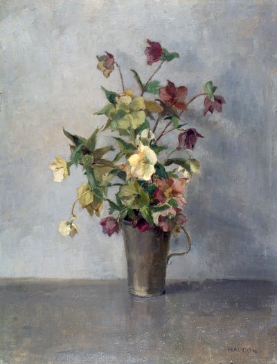 Kukkia maljakossa (maalaus) tekijältä Joyce Haddon