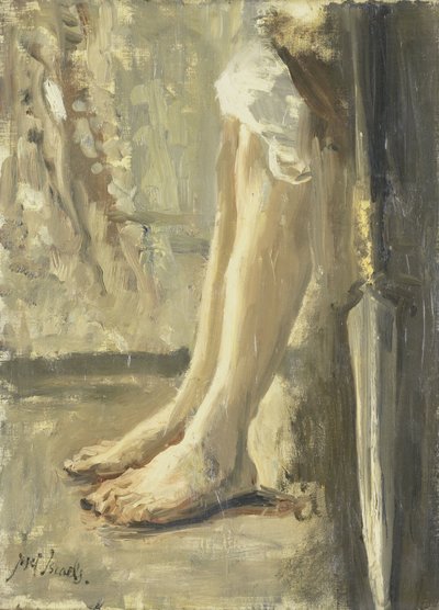 Davidin jalat tekijältä Jozef Israëls (signed by artist)