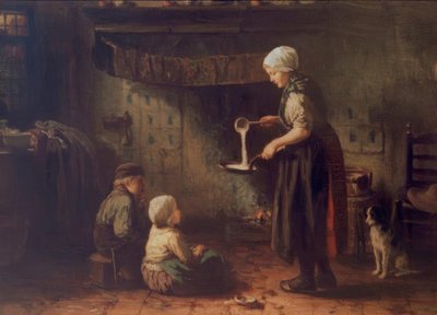 La Fête de Jeanne / Pannukakku tekijältä Jozef Israëls