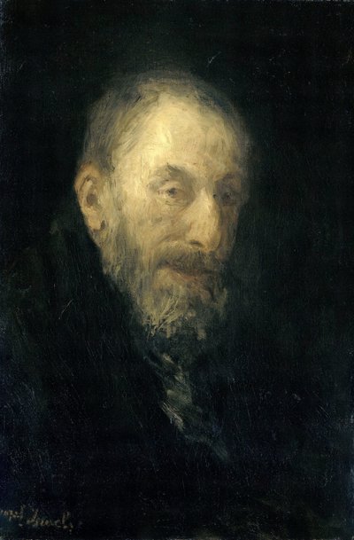 "Old Isaac" (alkuperäinen nimi) tekijältä Jozef Israëls