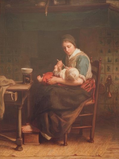Mökki Madonna tekijältä Jozef Israëls