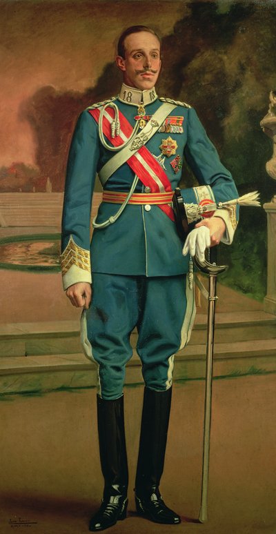 Kuningas Alfonso XIII tekijältä Juan Frances y Mexia