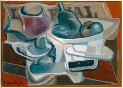 Kulho ja lasi tekijältä Juan Gris