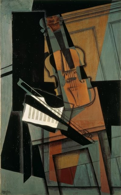 Le viulon tekijältä Juan Gris