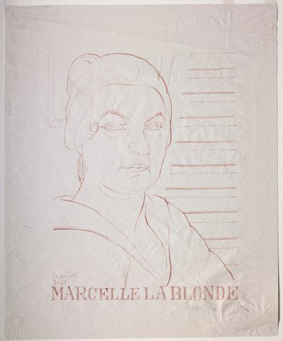 Marcelle blondi tekijältä Juan Gris