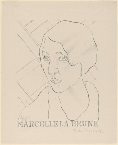 Marcelle Ruskea tekijältä Juan Gris