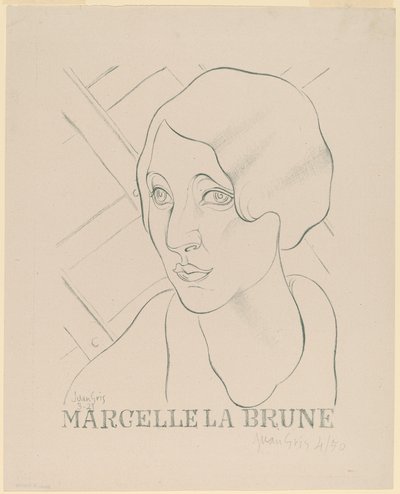 Marcelle Ruskea tekijältä Juan Gris