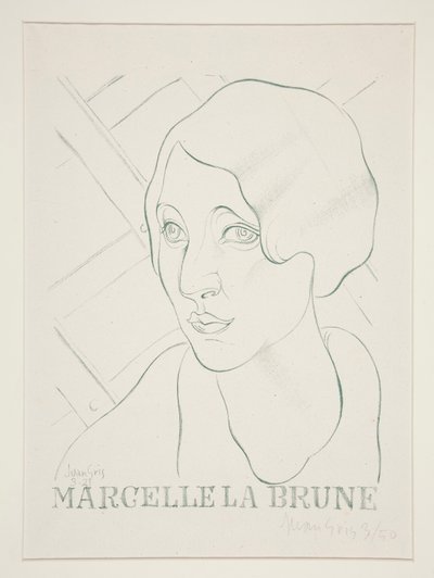 Marcelle Ruskea tekijältä Juan Gris