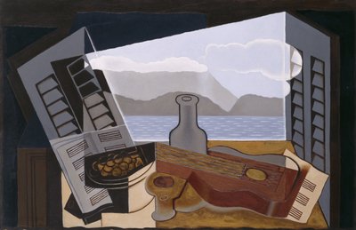 Avoin ikkuna, 1921 tekijältä Juan Gris