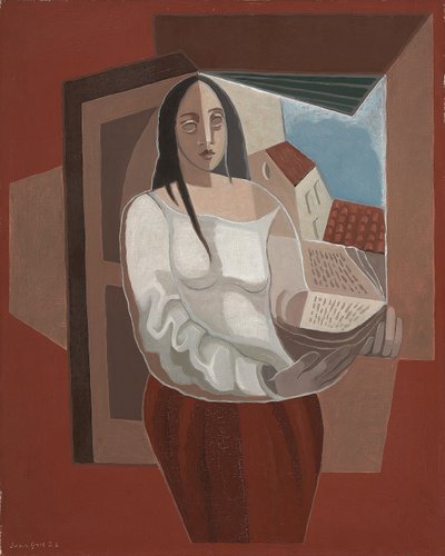 Lukija; Lukuvalo tekijältä Juan Gris