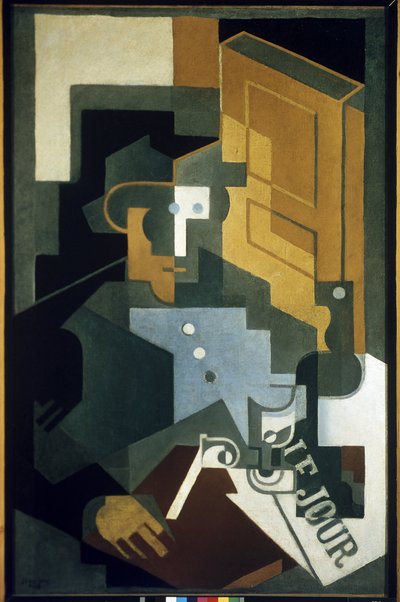 Tourangeau (öljy kankaalle tekijältä Juan Gris