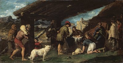 Englanniksi:  The Adoration of the Shepherds tekijältä Juan Ribalta